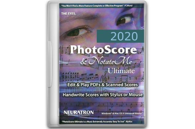 Neuratron Photoscore Ultimate 2020, engl. Lizenz
