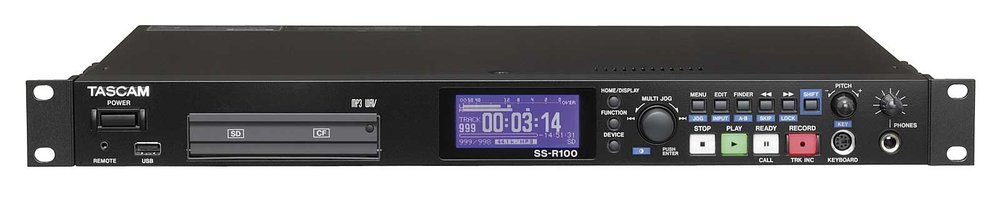 TASCAM SS-R100  Solid-State Stereo Recorder
