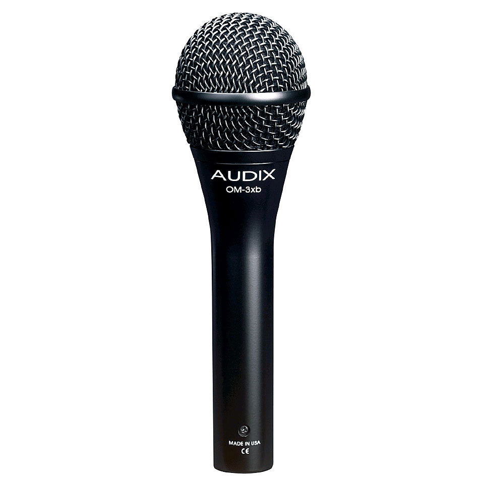Audix OM3s Dynamisches Gesangsmikrofon mit Schalter Hyperniere