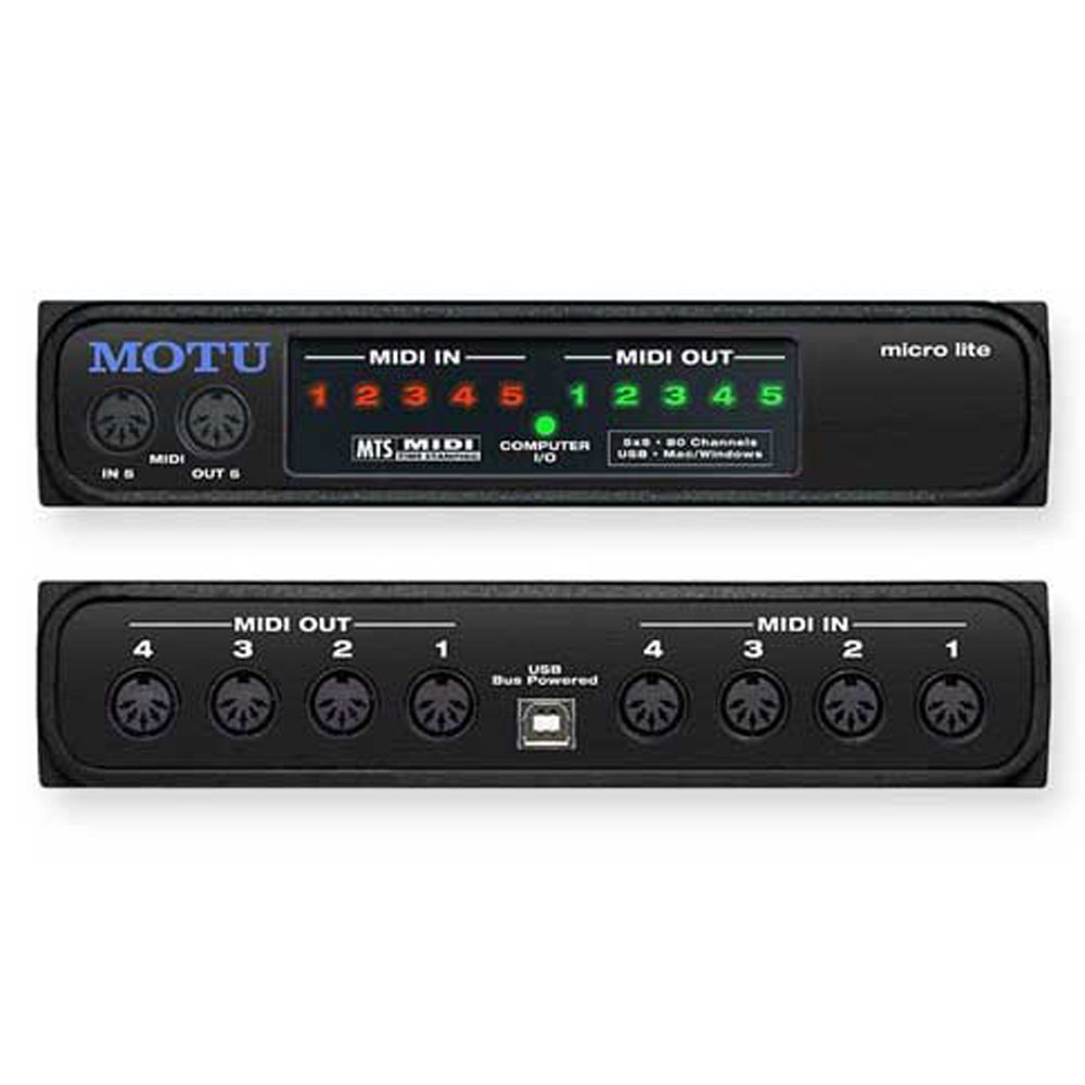 MOTU Micro Lite USB Midi-Interface