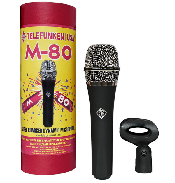 Telefunken M80 black Dynamisches Bühnenmikrofon
