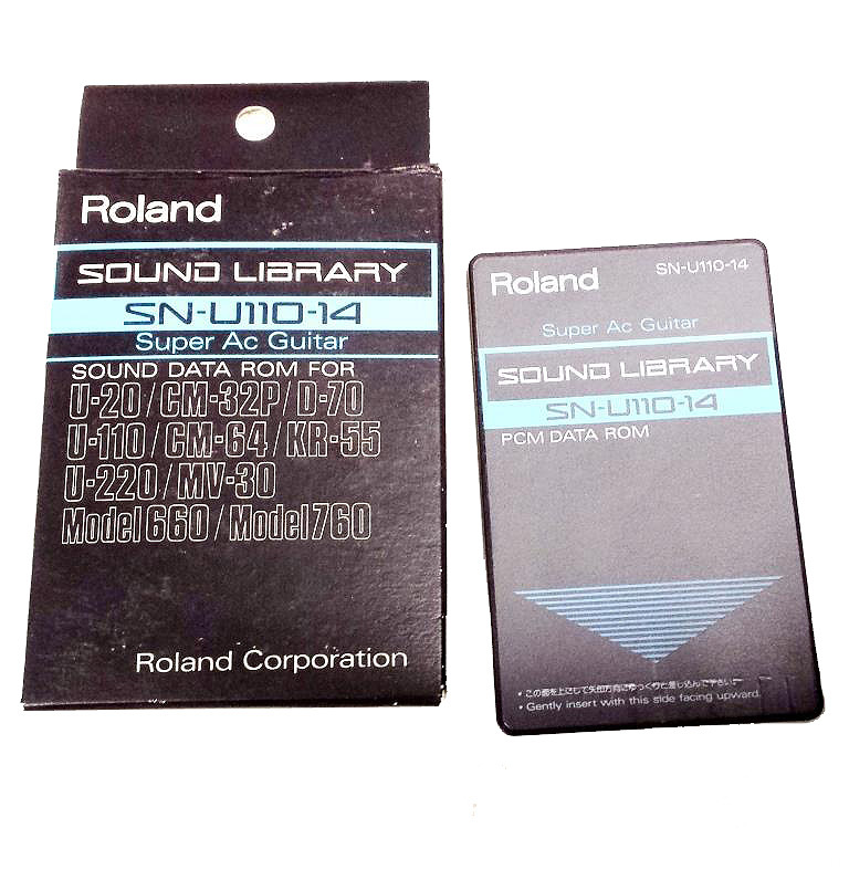 Roland SN U110-14 ROM Card für U110
