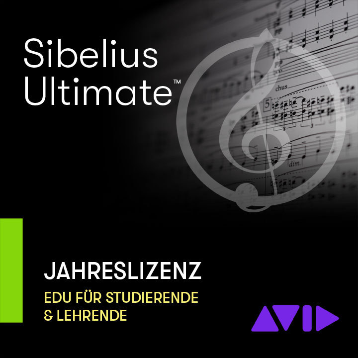 Avid Sibelius Ultimate EDU Jahreslizenz