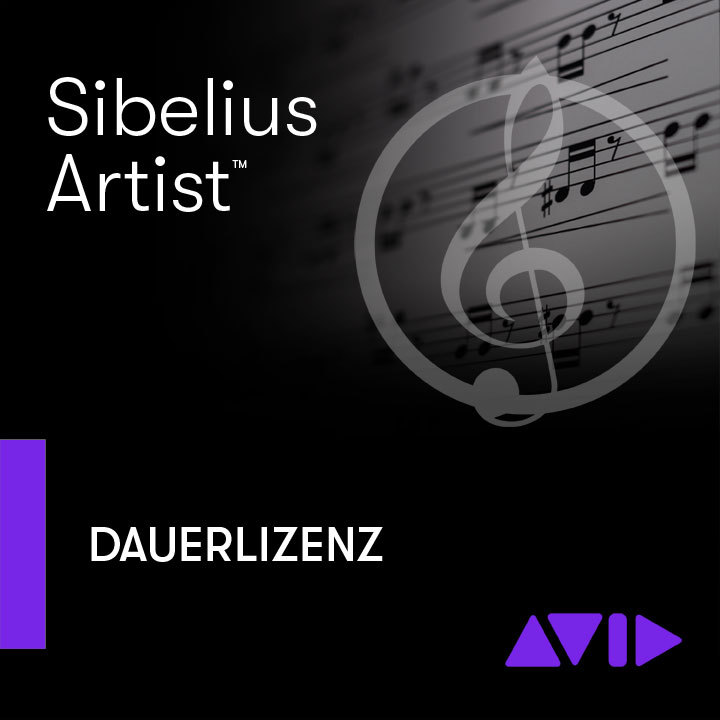 Avid Sibelius Artist Dauerlizenz ESD
