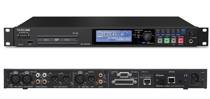 TASCAM SS-R250N  Solid-State Stereo Recorder