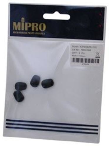 Mipro Windschutz für MU 53 Mikrofone, schwarz (4 Stück)